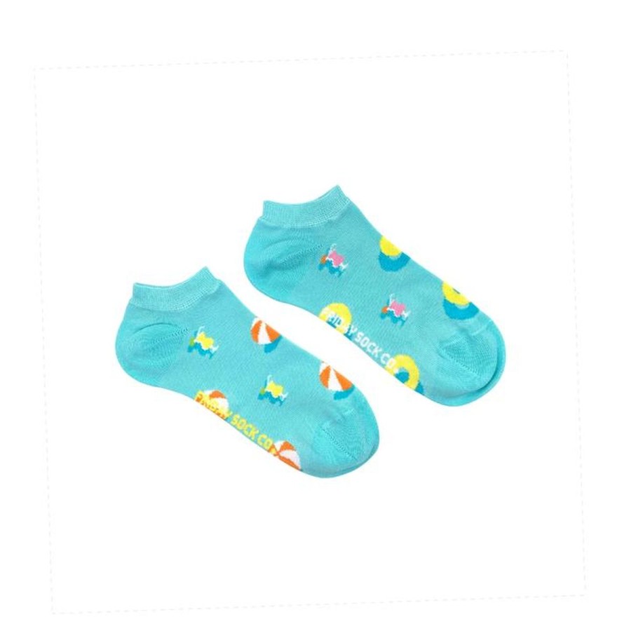 Lifestyle Friday Sock Co. | Women'S Pool Party Ankle Socks