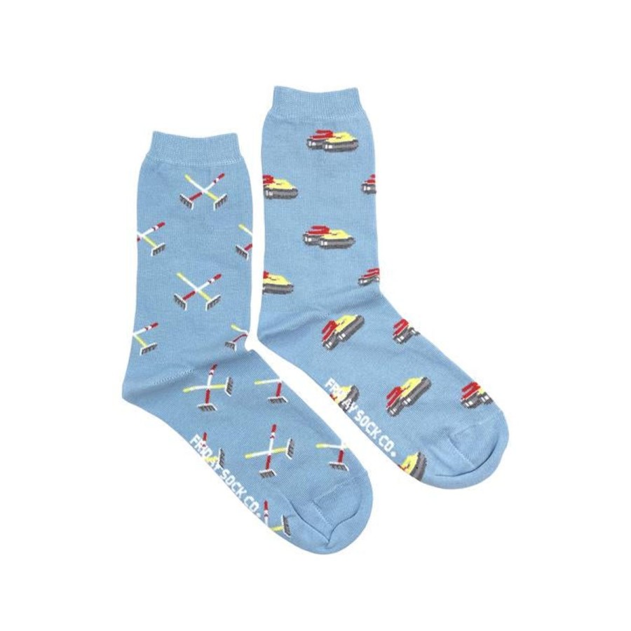 Lifestyle Friday Sock Co. | Women'S Curling Socks (Crew)