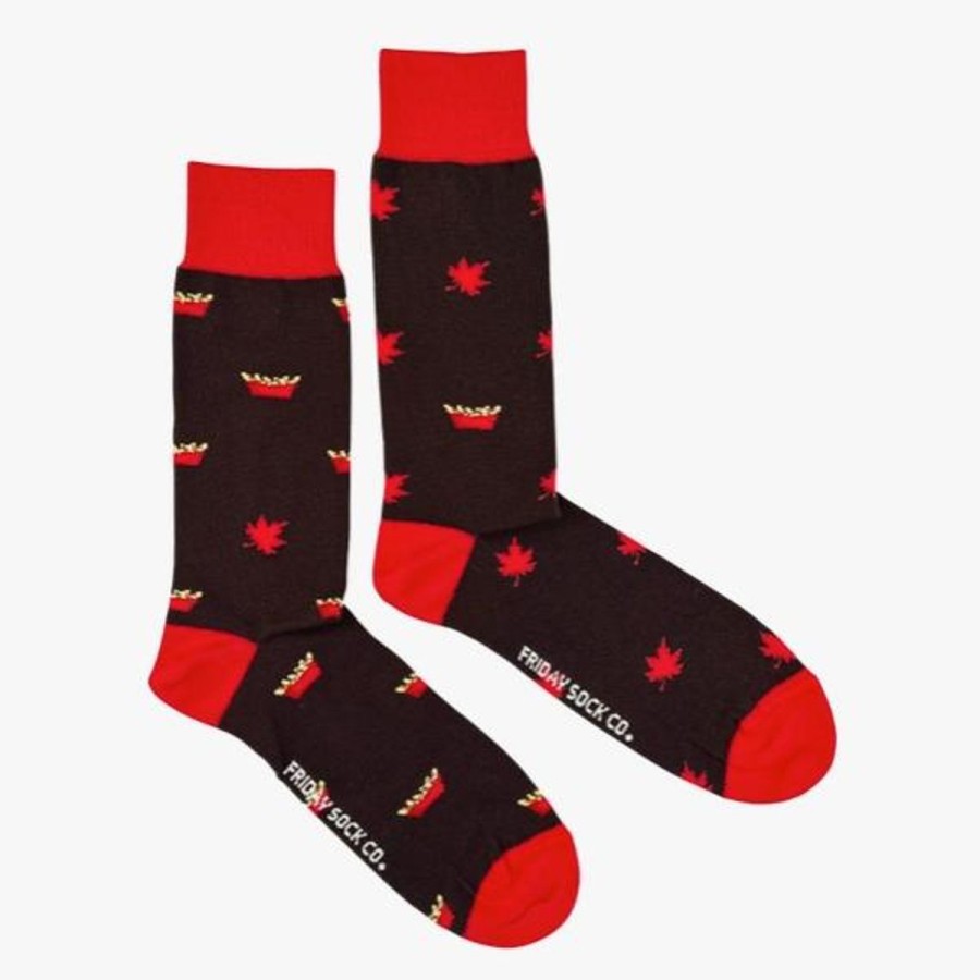 Lifestyle Friday Sock Co. | Men'S Poutine Socks (Tall)