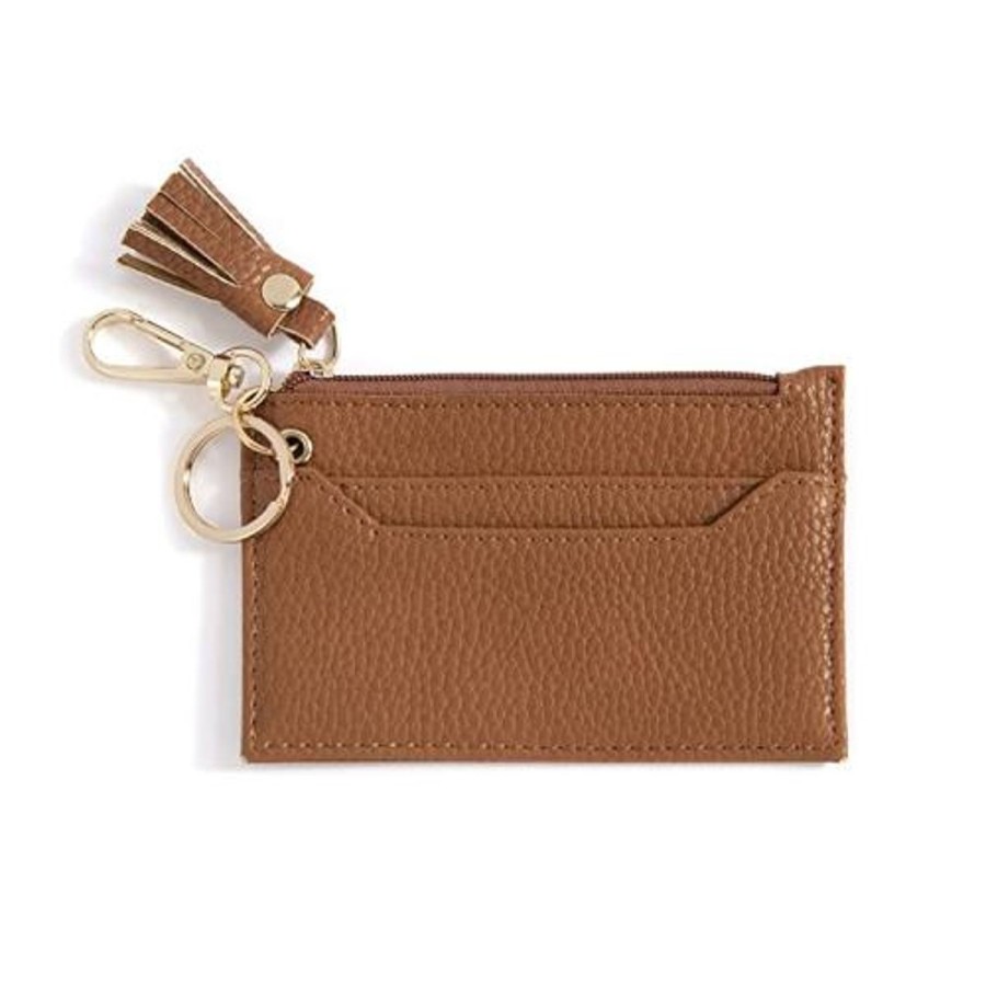 Lifestyle Shiraleah Canada | Vegan Leather Card Cases With Keychain