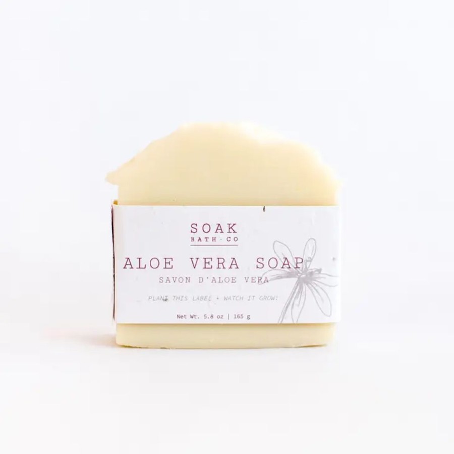 Lifestyle SOAK Bath Co. | Aloe Vera Soap Bar