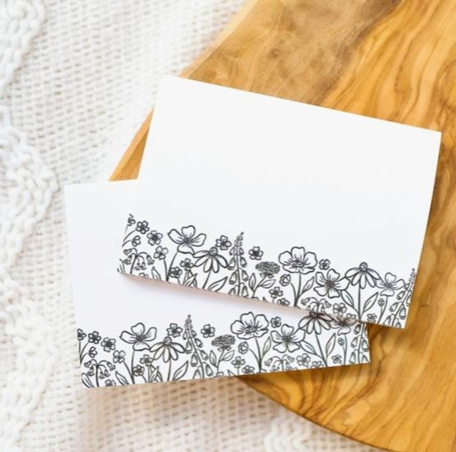 Lifestyle Elyse Breanne Design | Pressed Florals Sticky Notepad