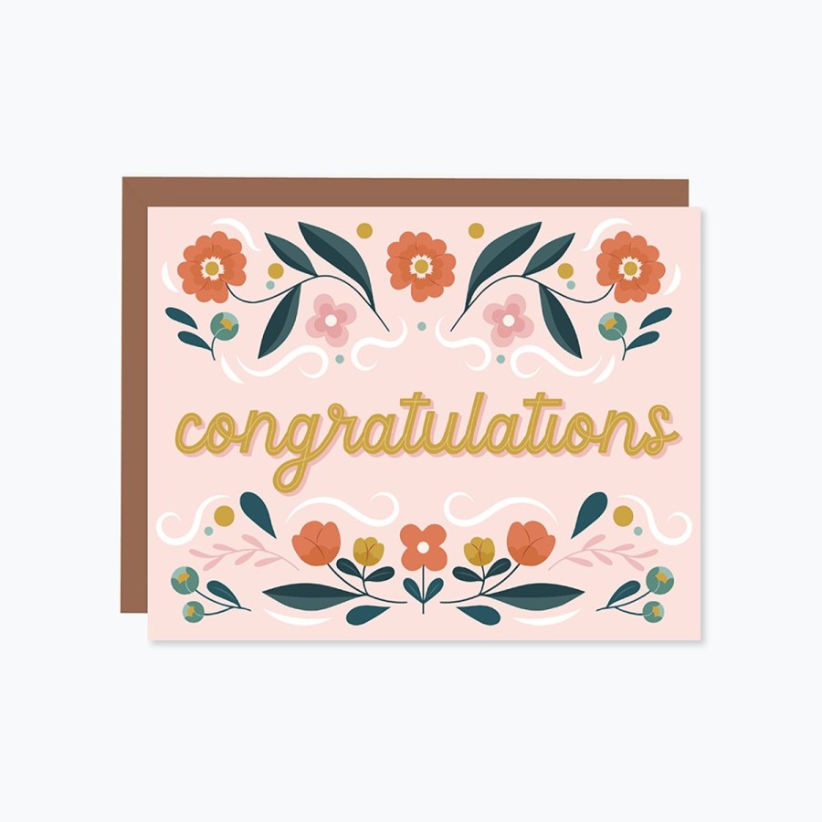 Cards Halifax Paper Hearts | Blushing Congratulations