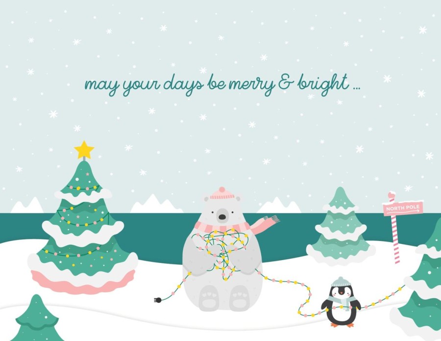 Cards Halifax Paper Hearts | May Your Days Be Merry & Bright