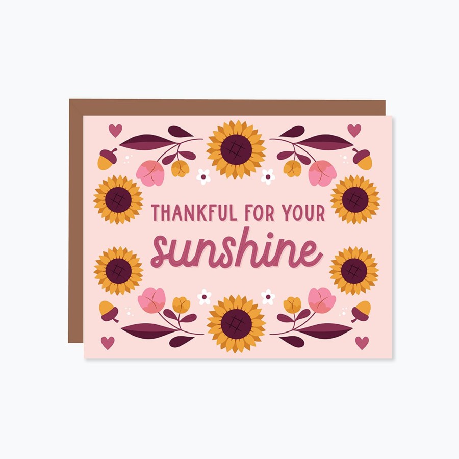 Cards Halifax Paper Hearts | Golden Hour: Thankful For Your Sunshine