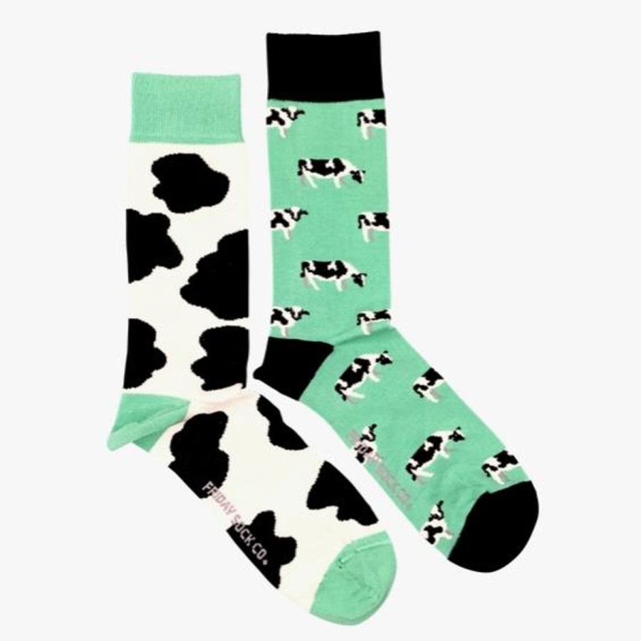 Lifestyle Friday Sock Co. | Men'S Cow Spots Socks (Tall)