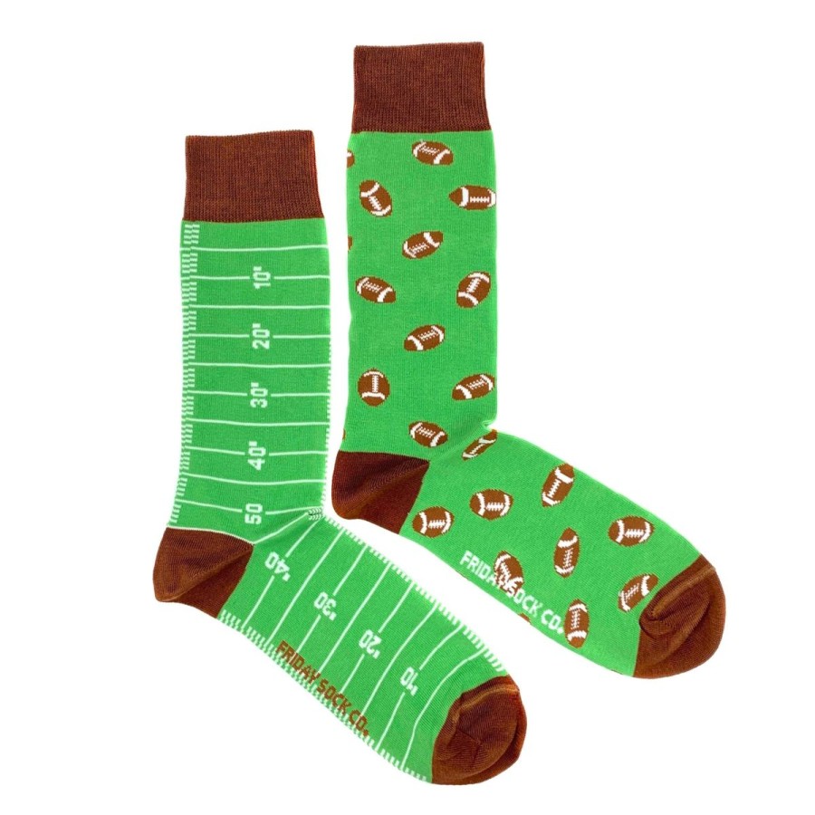 Lifestyle Friday Sock Co. | Men'S Football Field & Football Socks (Tall)