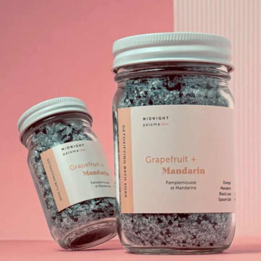 Lifestyle Midnight Paloma | Grapefruit + Mandarin Bath Soak