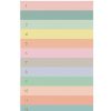 Lifestyle Rifle Paper Co. | Numbered Colour Block Memo Notepad