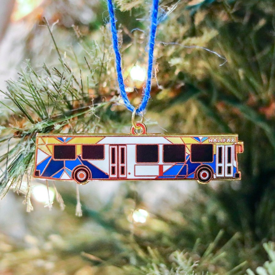 Cards Halifax Paper Hearts | Halifax Transit Bus Keychain/Ornament