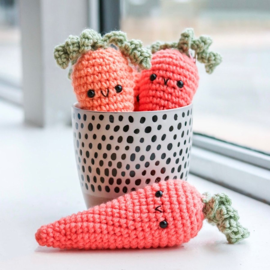 Lifestyle CS Crafts | Locally-Crocheted Carrot Stuffies