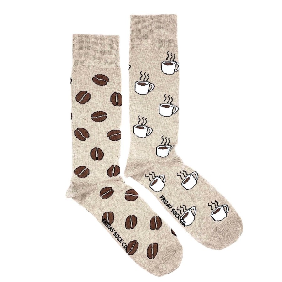 Lifestyle Friday Sock Co. | Men'S Coffee & Coffee Bean Socks