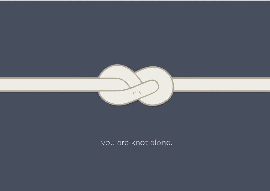 Cards Halifax Paper Hearts | You Are Knot Alone