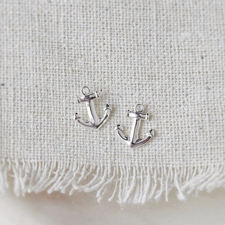 Lifestyle Catalyst & Co. | Silver Anchor Earrings