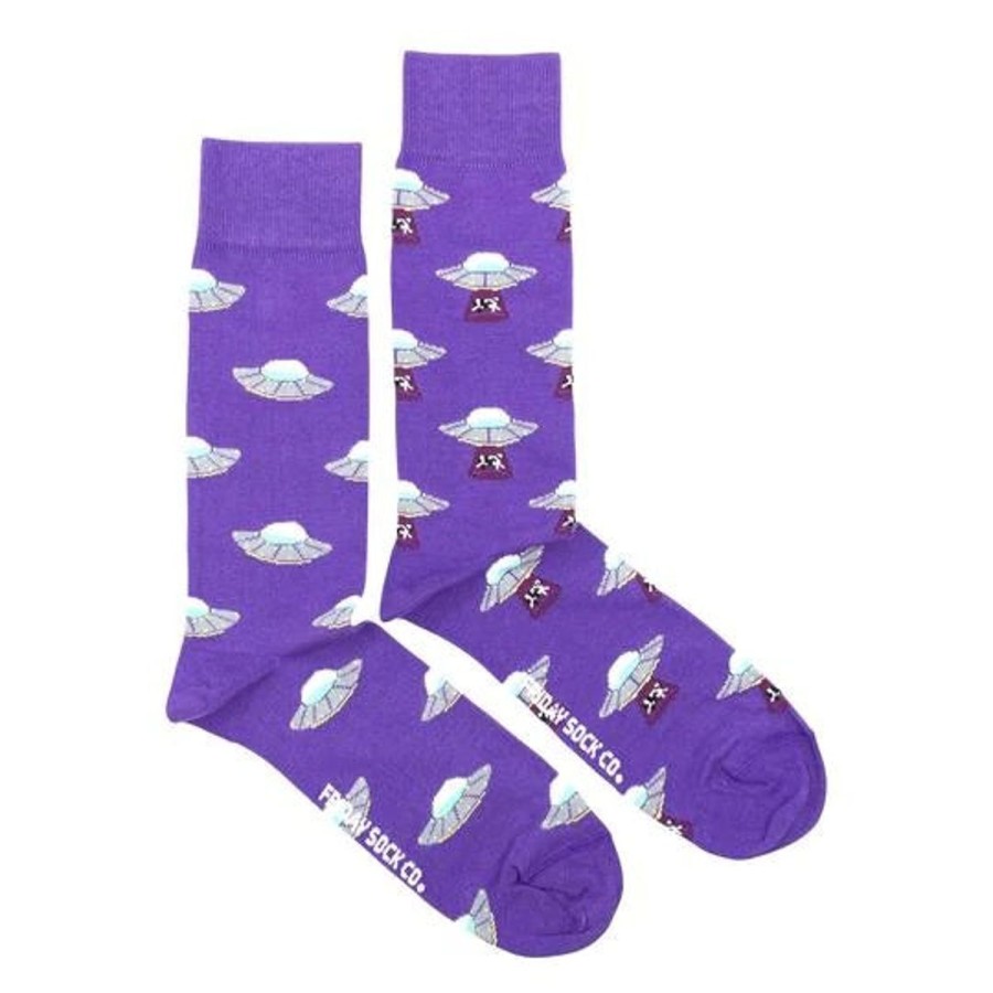 Lifestyle Friday Sock Co. | Men'S Cow & Ufo Socks (Tall)