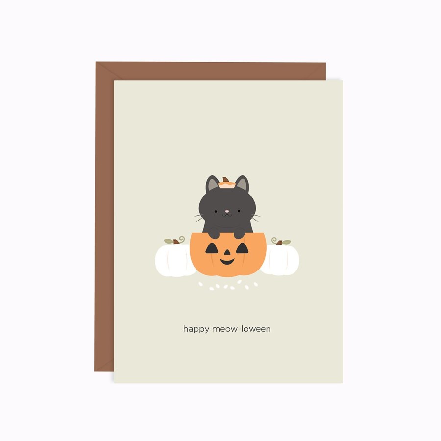 Cards Halifax Paper Hearts | Happy Meow-Loween