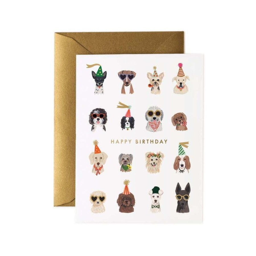 Lifestyle Rifle Paper Co. | Set Of 8-Party Pups