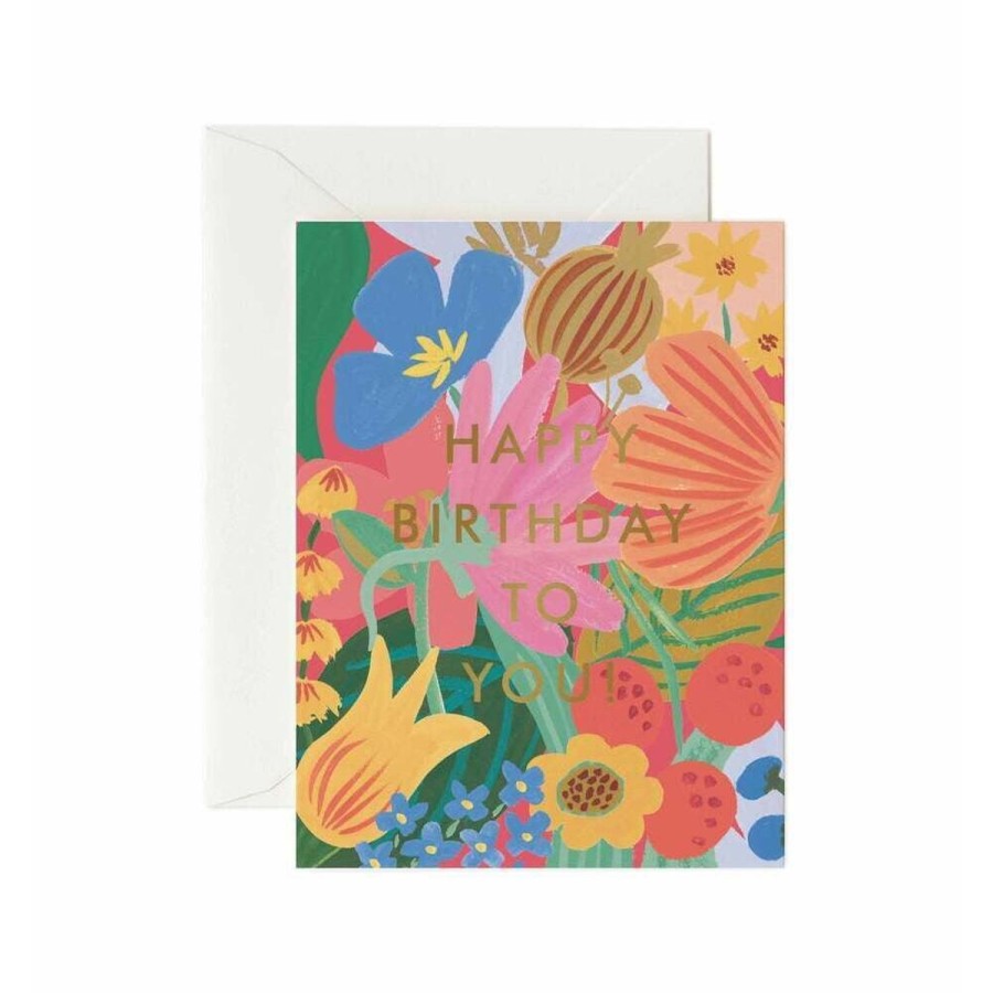 Lifestyle Rifle Paper Co. | Set Of 8-Sicily Birthday Card