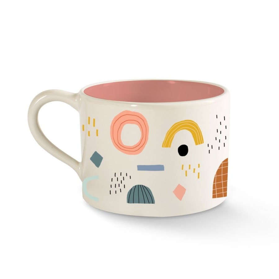 Lifestyle Fringe Studio | Abstract Shapes Morning Mug