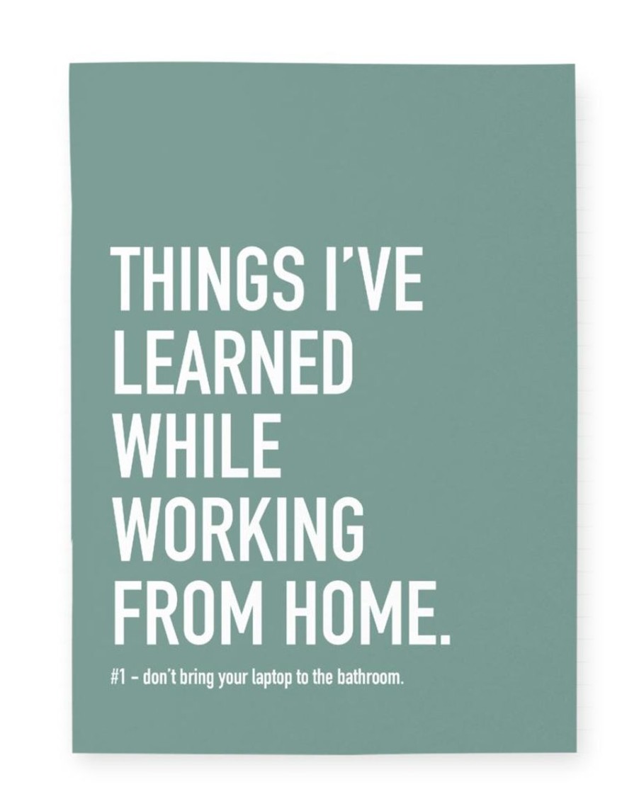 Lifestyle Classy Cards | Working From Home Notebook