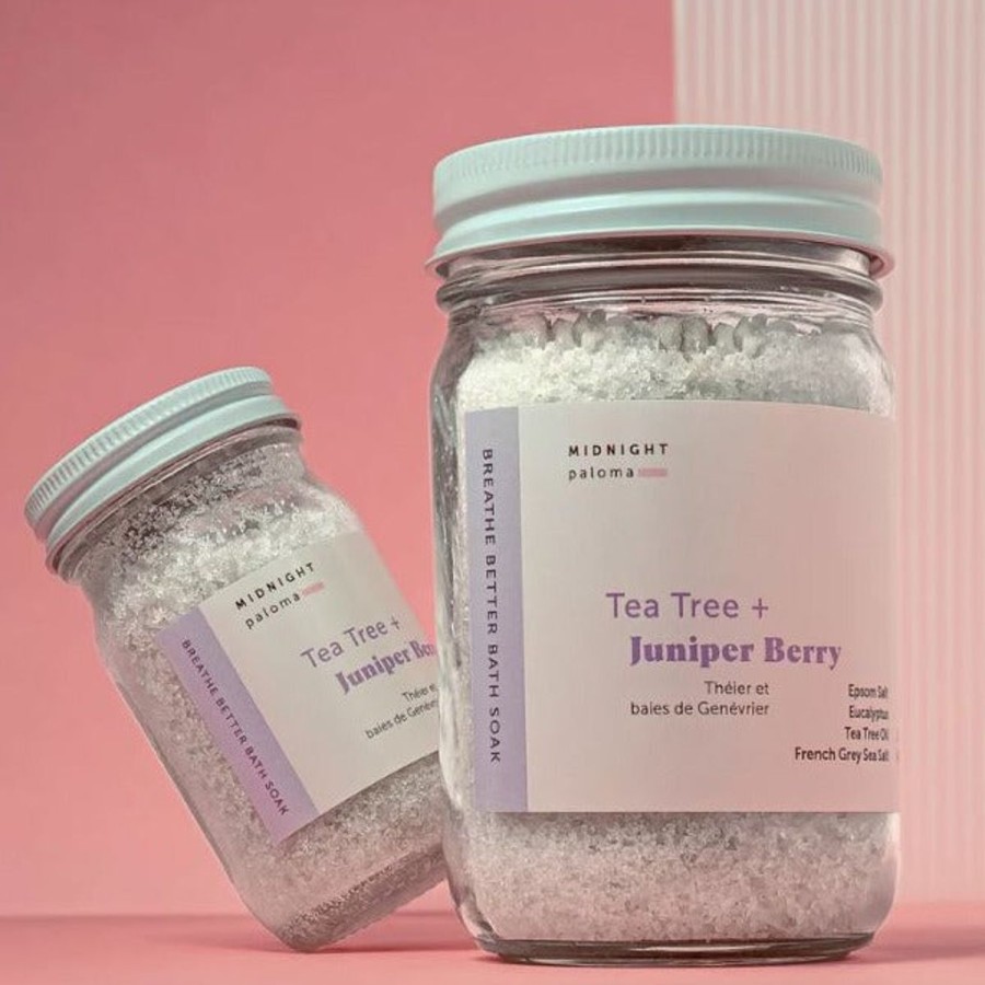 Lifestyle Midnight Paloma | Tea Tree + Juniper Berry Bath Soak