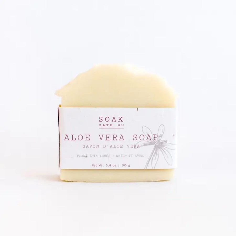 Lifestyle SOAK Bath Co. | Aloe Vera Soap Bar