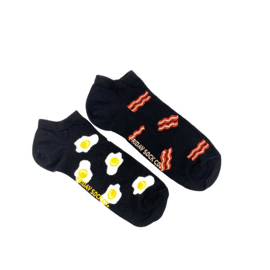 Lifestyle Friday Sock Co. | Women'S Bacon & Egg Ankle Socks