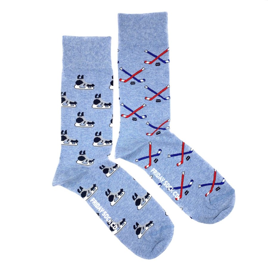 Lifestyle Friday Sock Co. | Men'S Hockey Skate & Hockey Stick Socks (Tall)