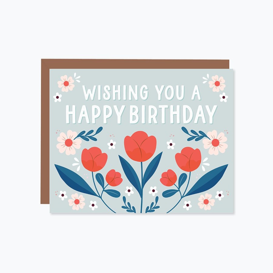 Cards Halifax Paper Hearts | Apple Blossom: Wishing You A Happy Birthday!