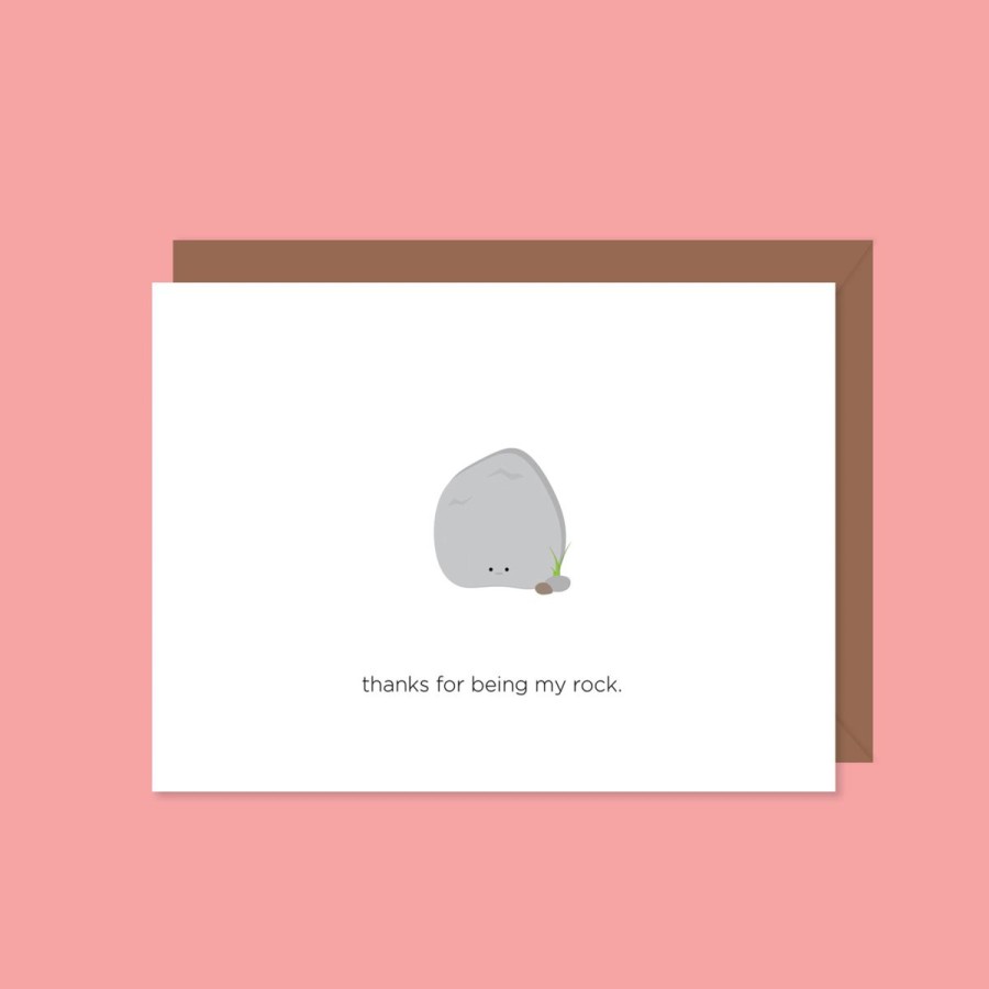 Cards Halifax Paper Hearts | Thanks For Being My Rock