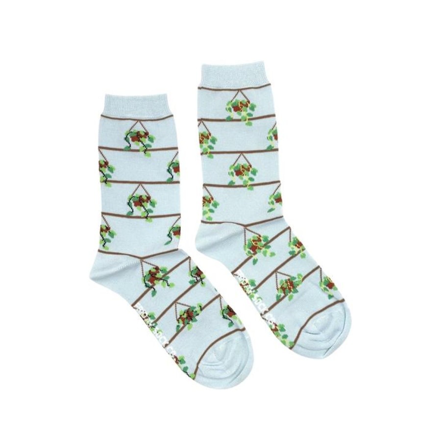 Lifestyle Friday Sock Co. | Women'S Pothos Plant Socks (Crew)