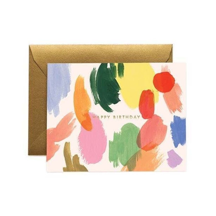 Lifestyle Rifle Paper Co. | Set Of 8-Palette Birthday Card