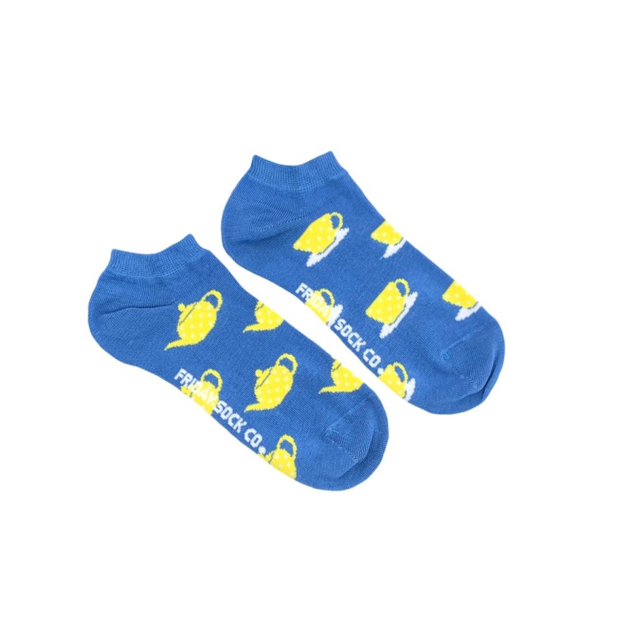 Lifestyle Friday Sock Co. | Women'S Teapot & Teacup Ankle Socks