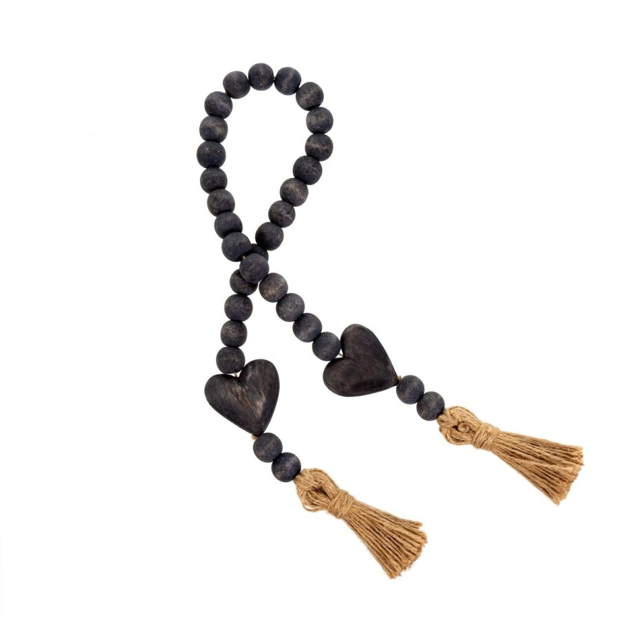 Lifestyle Indaba | Handmade Heart Blessing Beads (Grey)