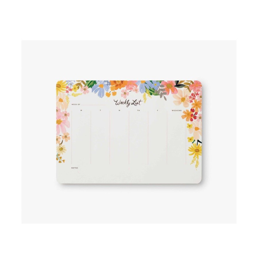 Lifestyle Rifle Paper Co. | Marguerite Weekly Desk Pad