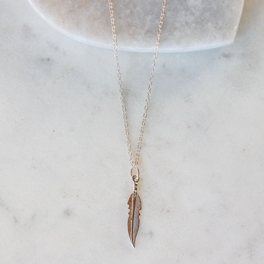 Lifestyle Catalyst & Co. | Feather Charm Necklace