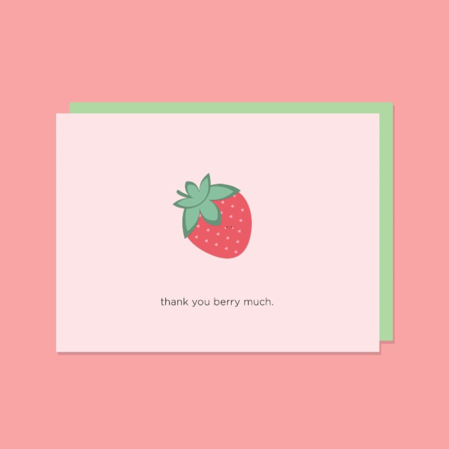 Cards Halifax Paper Hearts | Thank You Berry Much