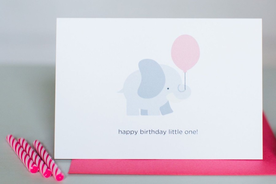 Cards Halifax Paper Hearts | Happy Birthday Little One!