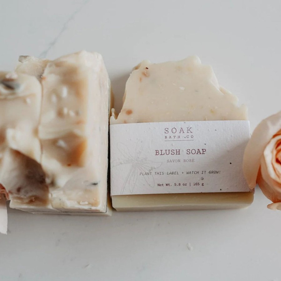 Cards SOAK Bath Co. | Blush Soap Bar