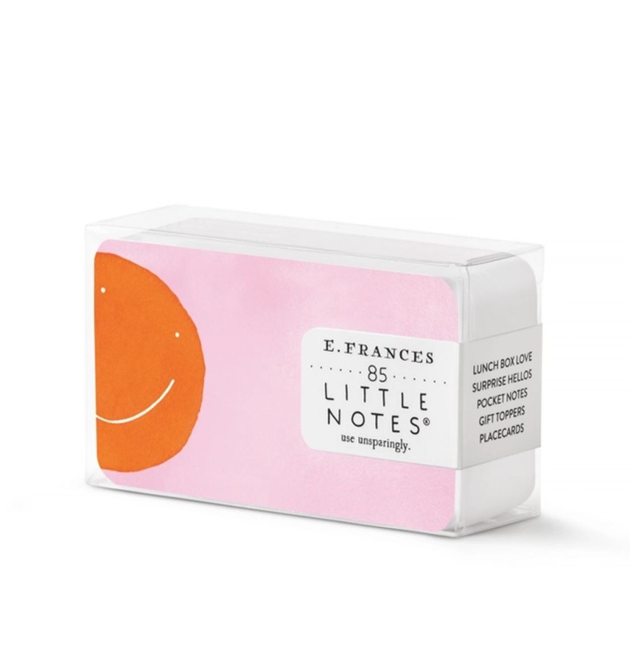 Lifestyle E. Frances | Orange Smiley Little Notes