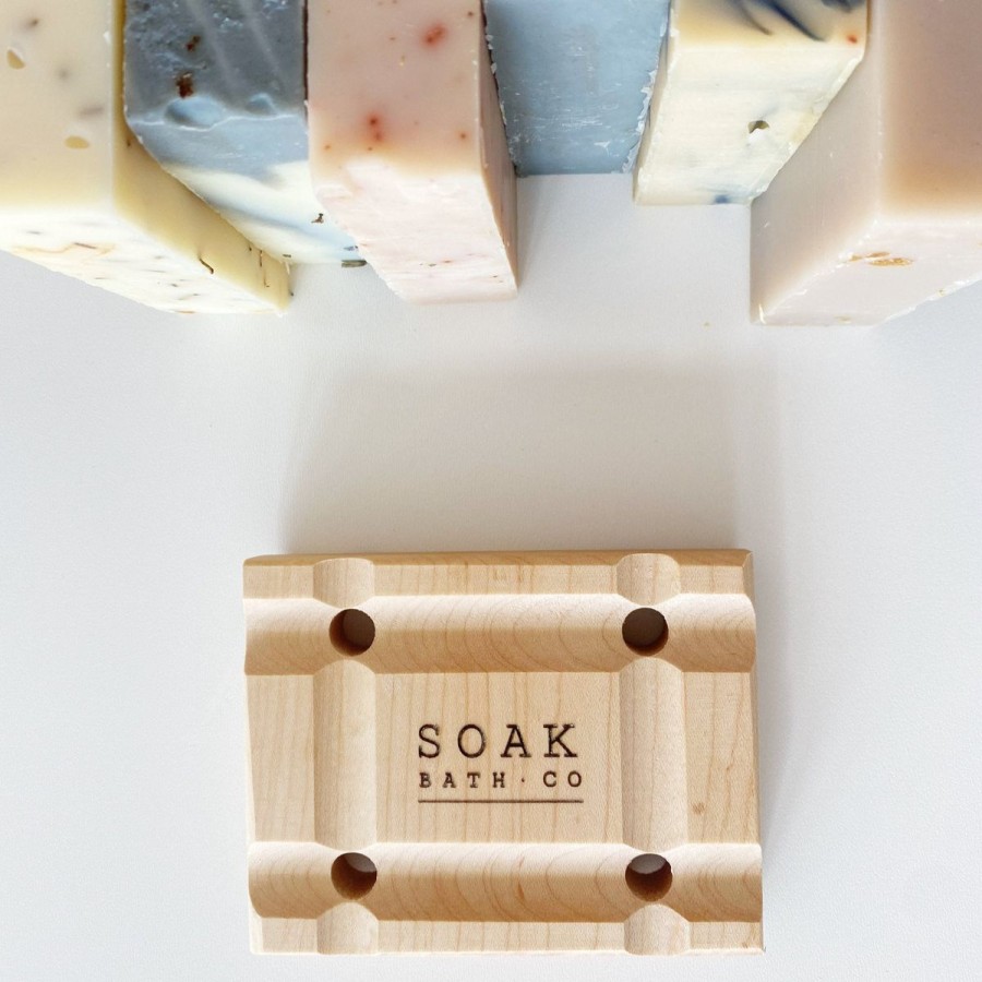 Lifestyle SOAK Bath Co. | Wooden Soap Tray