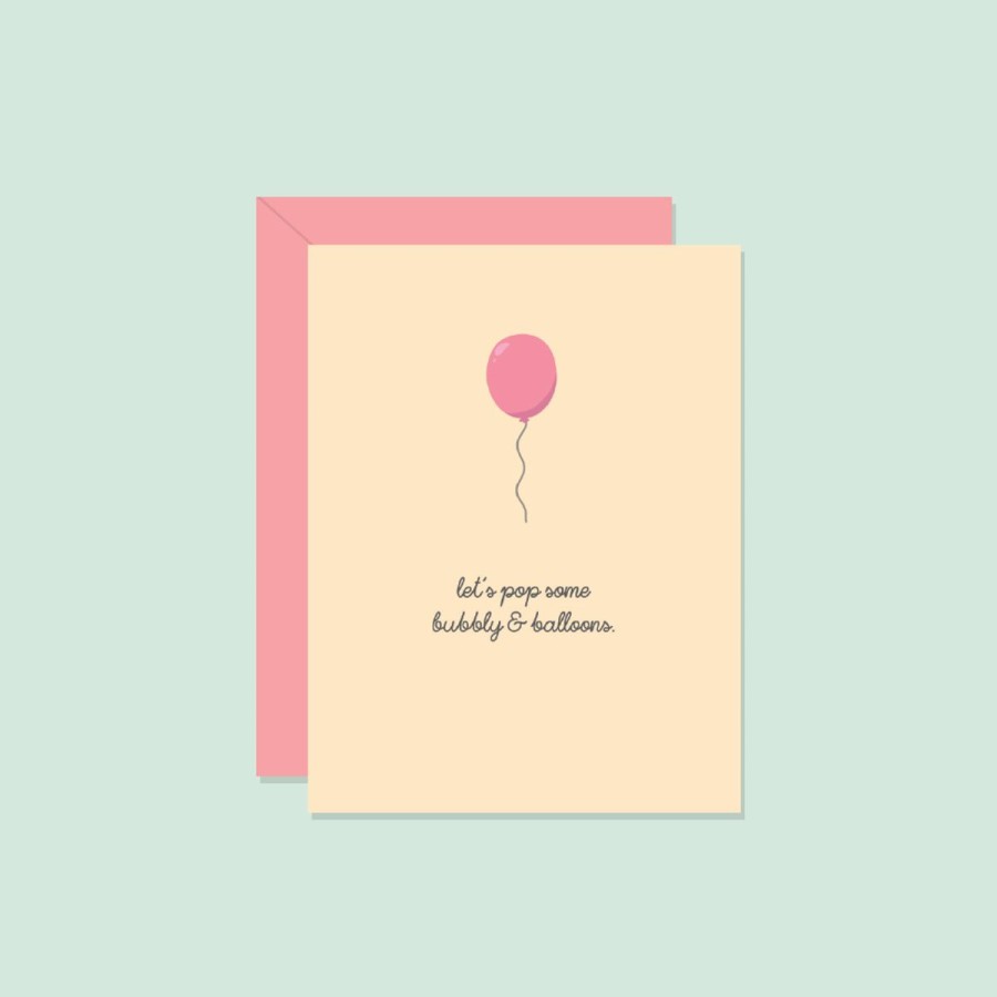 Cards Halifax Paper Hearts | Let'S Pop Bubbly & Balloons