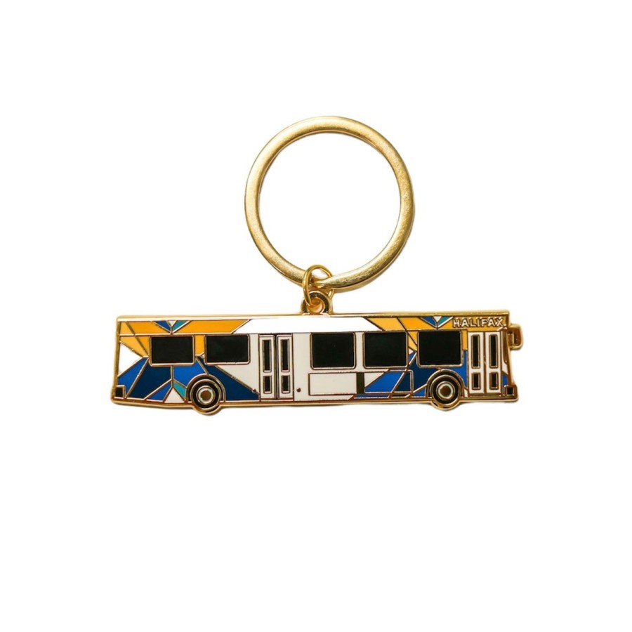 Lifestyle Halifax Paper Hearts | Halifax Transit Bus Keychain/Ornament