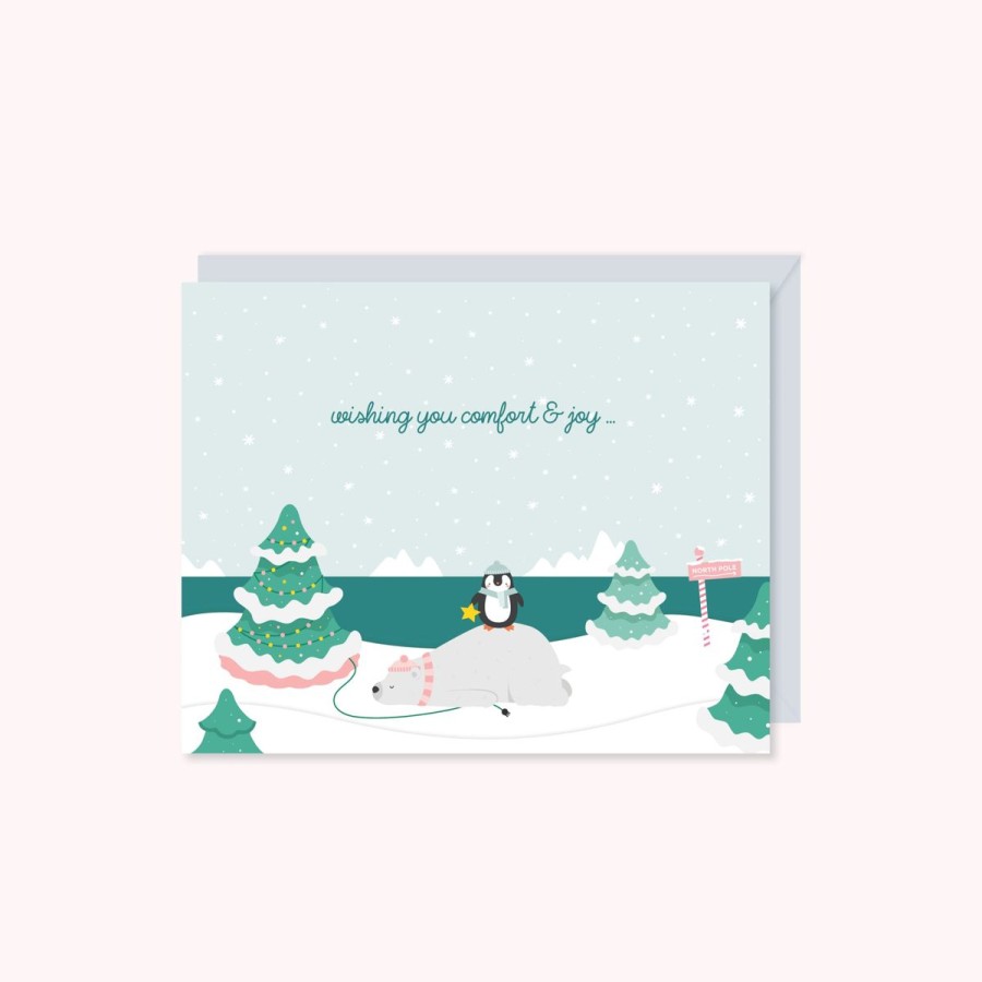 Cards Halifax Paper Hearts | Wishing You Comfort & Joy