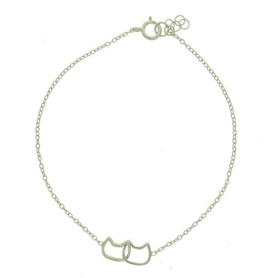 Lifestyle House of Jewellery | Interlocking Cats Bracelet