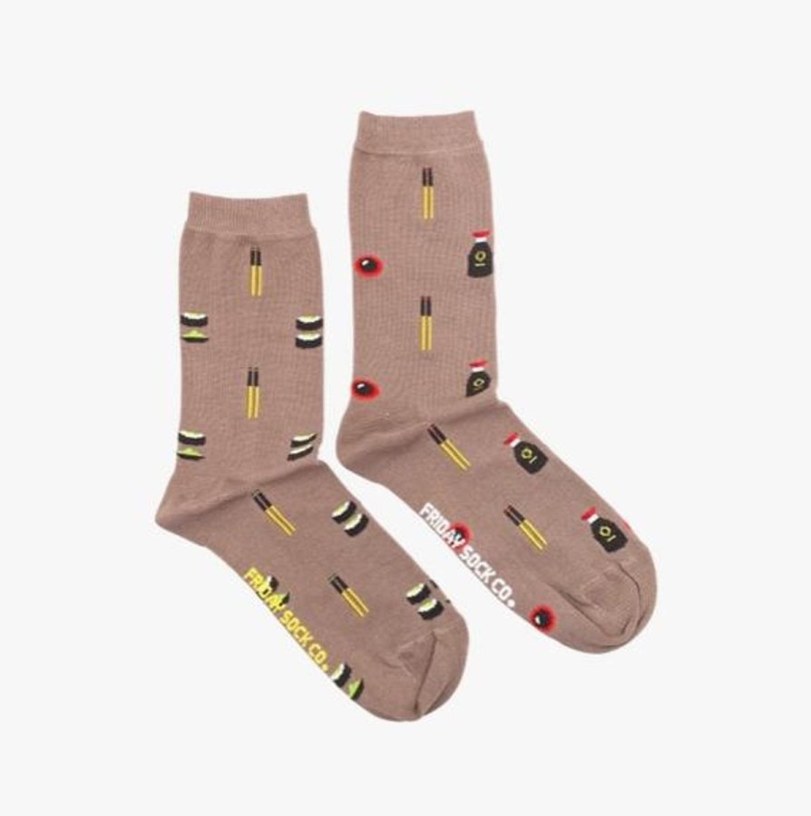 Lifestyle Friday Sock Co. | Women'S Chopstick & Soy Socks (Crew)