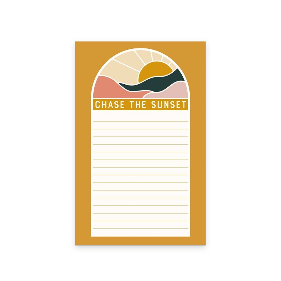 Lifestyle Ruff House | Chase The Sunset Notepad