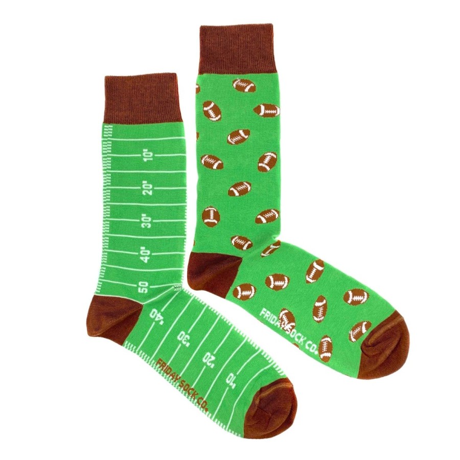 Lifestyle Friday Sock Co. | Men'S Football Field & Football Socks (Tall)