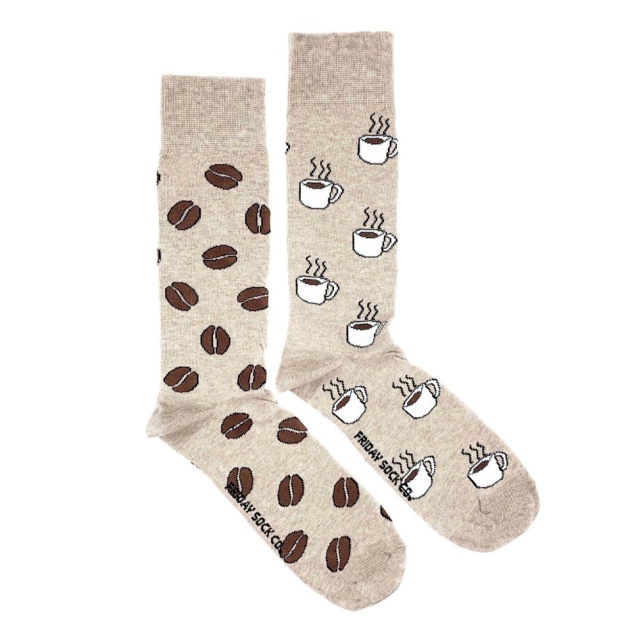 Lifestyle Friday Sock Co. | Men'S Coffee & Coffee Bean Socks