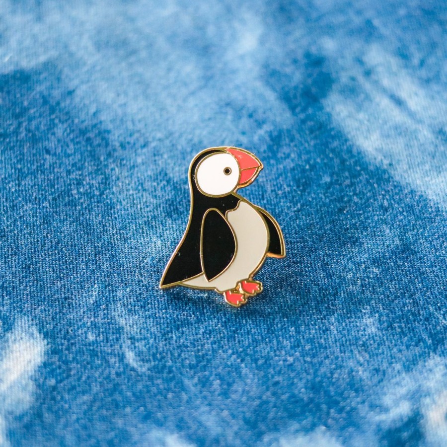 Lifestyle Halifax Paper Hearts | Puffin Enamel Pin